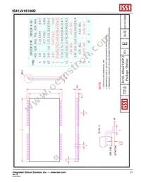 IS41LV16100D-50KLI-TR Datasheet Page 21