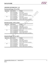 IS41LV16105B-60TLI-TR Datasheet Page 17