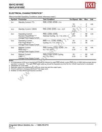 IS41LV16105C-50KLI-TR Datasheet Page 7