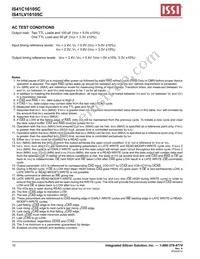 IS41LV16105C-50KLI-TR Datasheet Page 10