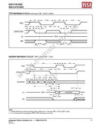 IS41LV16105C-50KLI-TR Datasheet Page 17