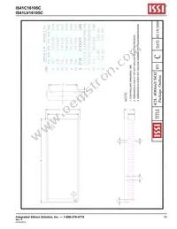 IS41LV16105C-50KLI-TR Datasheet Page 19