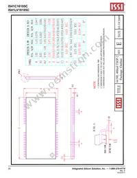 IS41LV16105C-50KLI-TR Datasheet Page 20