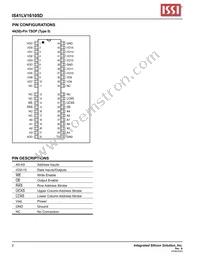 IS41LV16105D-50KLI-TR Datasheet Page 2