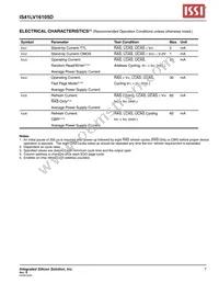 IS41LV16105D-50KLI-TR Datasheet Page 7