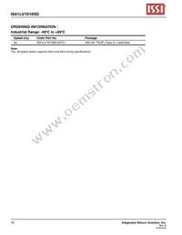 IS41LV16105D-50KLI-TR Datasheet Page 18