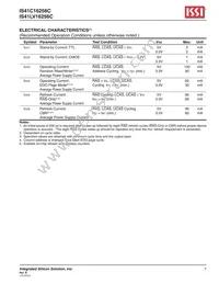 IS41LV16256C-35TLI-TR Datasheet Page 7