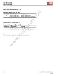 IS41LV16256C-35TLI-TR Datasheet Page 20