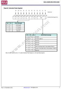 IS42RM32100D-6BLI Datasheet Page 7