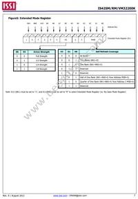 IS42RM32200K-6BLI-TR Datasheet Page 7