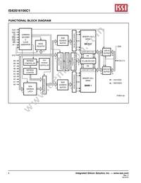 IS42S16100C1-7TLI-TR Datasheet Page 4