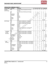 IS42S16100F-7TL-TR Datasheet Page 21