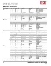 IS42S16800E-7TL-TR Datasheet Page 10