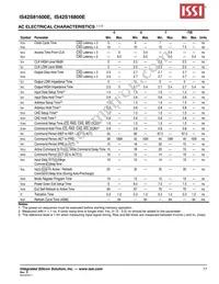 IS42S16800E-7TL-TR Datasheet Page 17