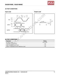 IS42S16800E-7TL-TR Datasheet Page 19