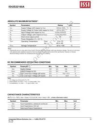 IS42S32160A-75BI-TR Datasheet Page 19
