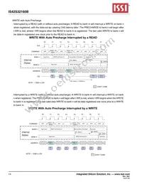 IS42S32160B-7TLI-TR Datasheet Page 14