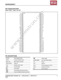 IS42S32200C1-6TLI-TR Datasheet Page 3
