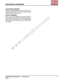 IS42S32200E-5TL-TR Datasheet Page 7