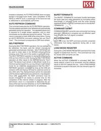 IS42S32200E-7TL-TR Datasheet Page 7