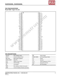 IS42S32200L-7BI Datasheet Page 3