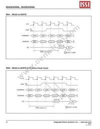 IS42S32200L-7BI Datasheet Page 22