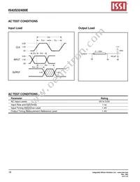 IS42S32400E-7TLI-TR Datasheet Page 18