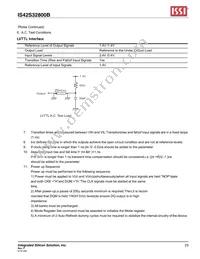 IS42S32800B-6BI-TR Datasheet Page 23