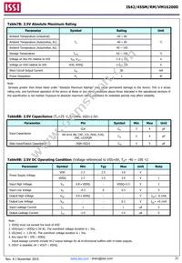 IS42SM16200D-75BLI-TR Datasheet Page 21