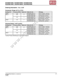 IS42SM16800E-75ETLI Datasheet Page 21
