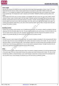 IS42SM32100C-6BLI-TR Datasheet Page 9