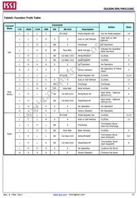 IS42SM32100C-6BLI-TR Datasheet Page 12