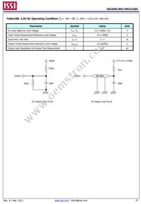 IS42SM32100C-6BLI-TR Datasheet Page 22