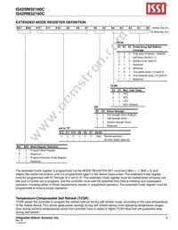 IS42SM32160C-7BLI-TR Datasheet Page 9