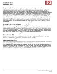 IS42SM32160C-7BLI-TR Datasheet Page 10