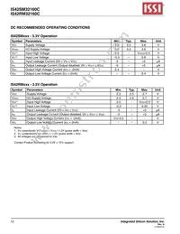 IS42SM32160C-7BLI-TR Datasheet Page 12