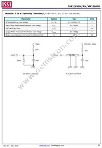 IS42SM32800K-6BLI Datasheet Page 23