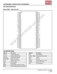 IS42VM16160D-8TLI Datasheet Page 6