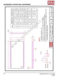 IS42VM16160D-8TLI Datasheet Page 20