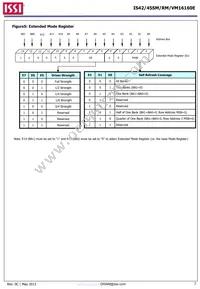 IS42VM16160E-75BLI-TR Datasheet Page 7