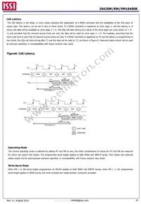 IS42VM16400K-75BLI-TR Datasheet Page 10