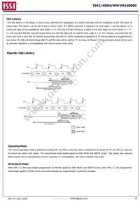IS42VM16800G-6BL-TR Datasheet Page 10