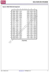 IS42VM32800E-75BLI-TR Datasheet Page 2