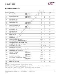 IS42VS16100C1-10TLI-TR Datasheet Page 7