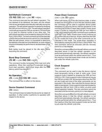 IS42VS16100C1-10TLI-TR Datasheet Page 13