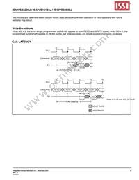 IS42VS16160J-75TLI Datasheet Page 9