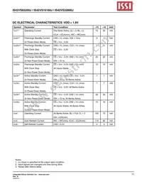 IS42VS16160J-75TLI Datasheet Page 11