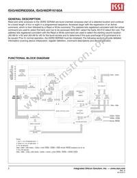 IS43DR16160A-5BBLI-TR Datasheet Page 2