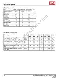 IS43DR16160B-3DBI Datasheet Page 14