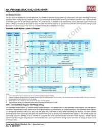 IS43DR81280A-3DBLI Datasheet Page 7